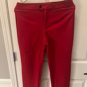 Banana Republic women’s size 10 straight leg crop red pants